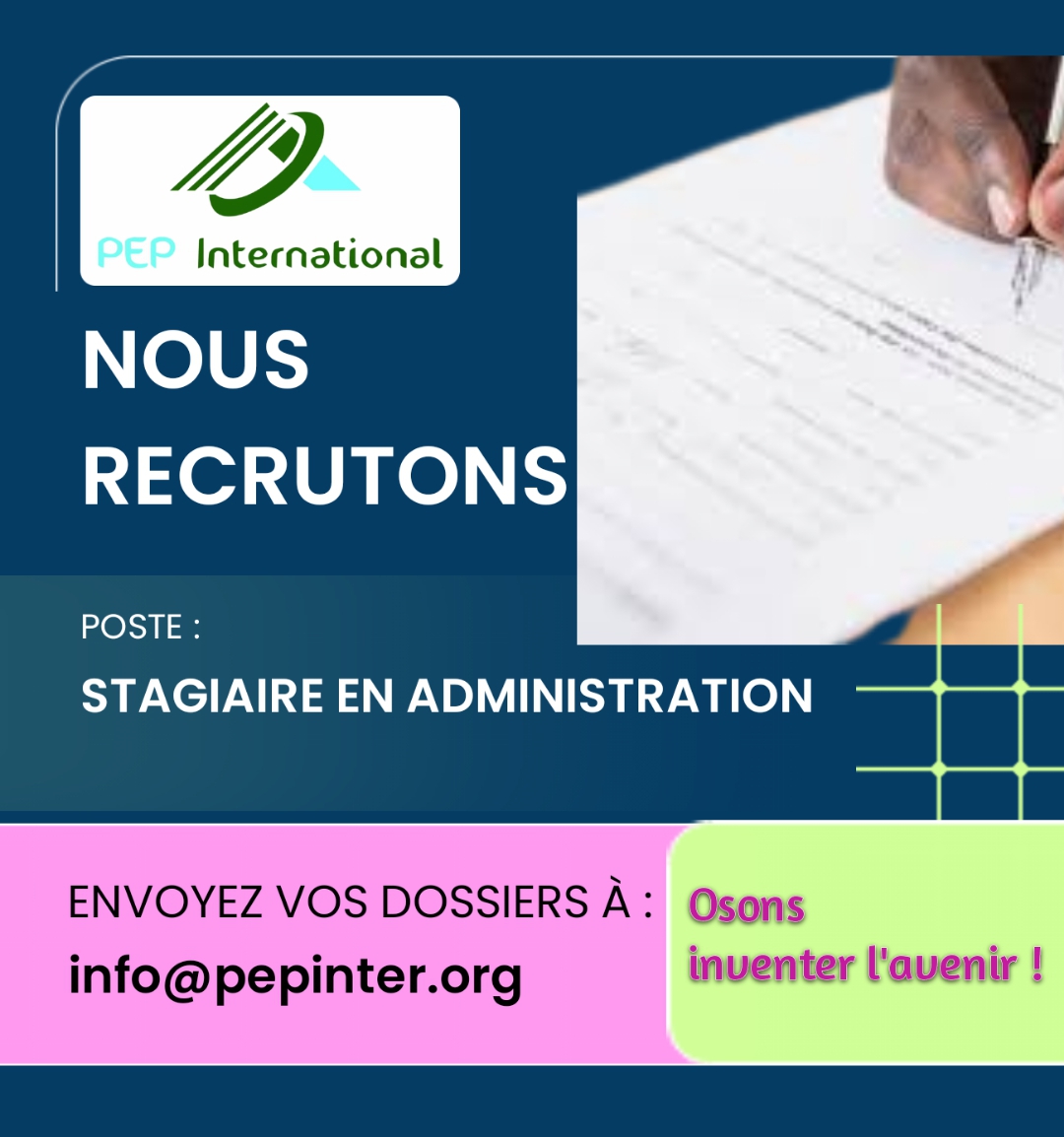 recrutstagiairePEP